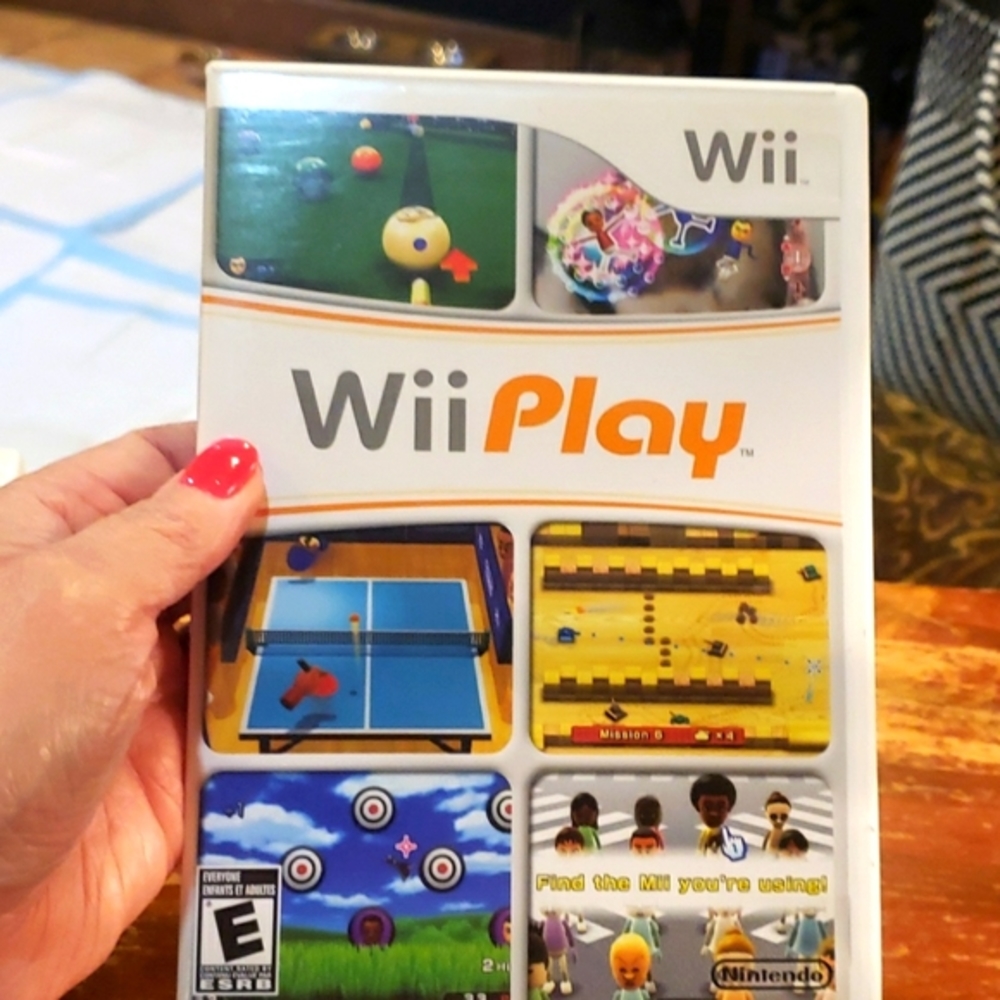 ❤ NINTENDO WII PLAY VIDEO GAME 2007
